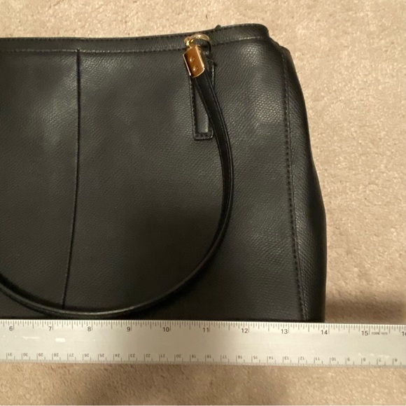 Coach Christie Carryall Crossgrain Leather Bag - Picture 9 of 13